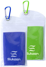 Load image into Gallery viewer, Cooling Towel(40"x12") Microfiber Towel Yoga Towel for Men or Women Ice Cold Towels for Yoga Gym Travel