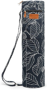 ELENTURE Full-Zip Exercise Yoga Mat Carry Bag with Multi-Functional Storage Pockets