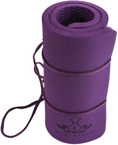 Heathyoga Yoga Knee Pad, Great for Knees and Elbows While Doing Yoga and Floor Exercises